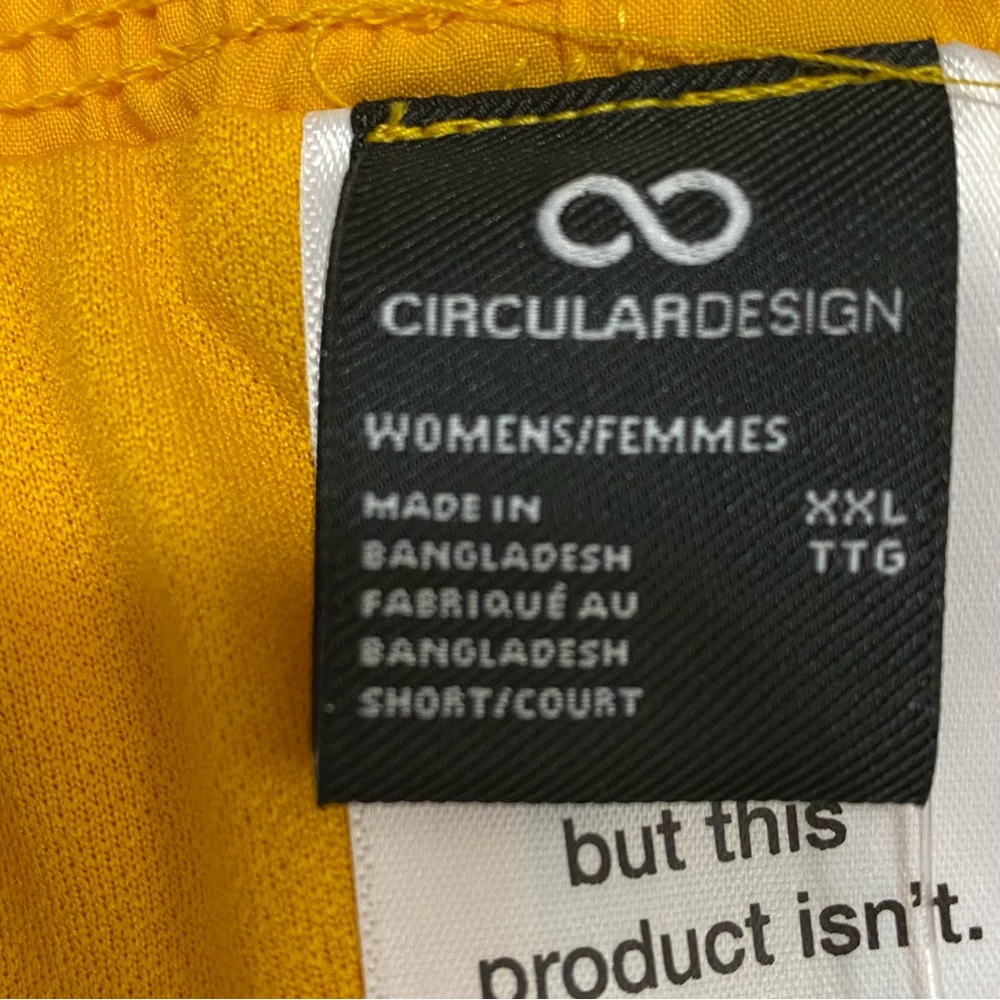 The North Face Elevation Yellow Short‎ XXL Women No Pockets - Picture 10 of 14